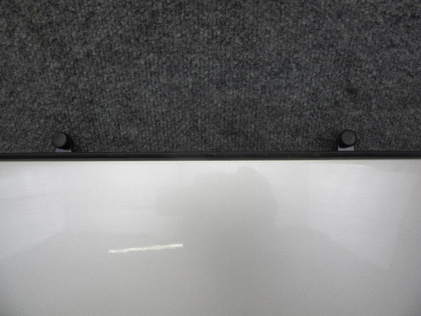 2004-2009 Cadillac XLR Convertible TOP Spoiler Wing Panel Cover Roof Trim Silver