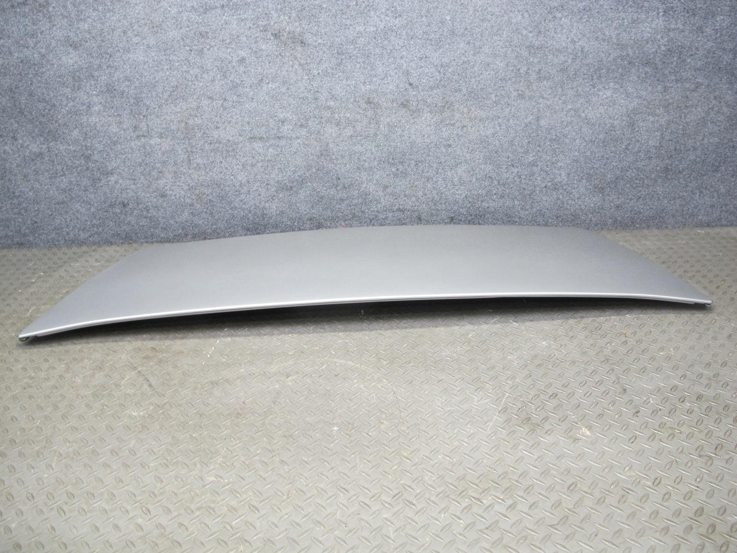 2004-2009 Cadillac XLR Convertible TOP Spoiler Wing Panel Cover Roof Trim Silver
