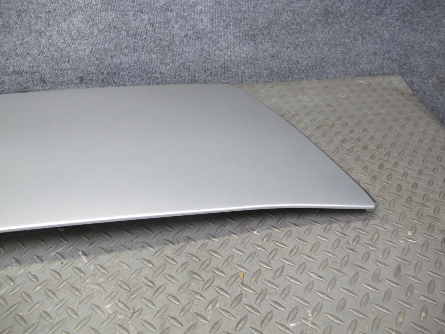 2004-2009 Cadillac XLR Convertible TOP Spoiler Wing Panel Cover Roof Trim Silver