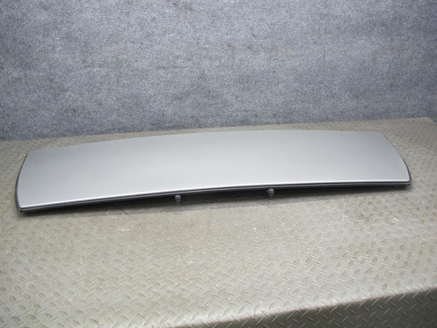 2004-2009 Cadillac XLR Convertible TOP Spoiler Wing Panel Cover Roof Trim Silver
