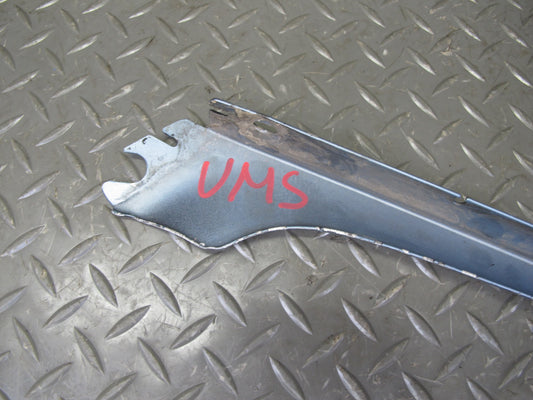 86-91 Mercedes W126 Sedan Front Windshield A Pillar Chrome Trim Molding Set OEM