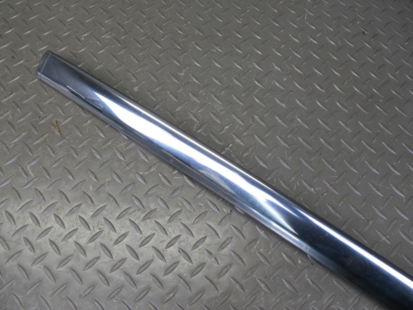 94-99 Mercedes W140 Rear Bumper Left Center Right Chrome Trim Molding Set OEM