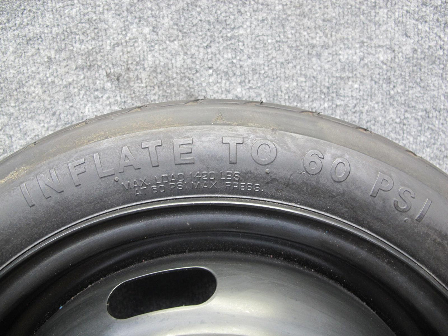85-89 Toyota MR2 AW15 Spare Tire R14 14" Wheel 14x4J 125/70 OEM