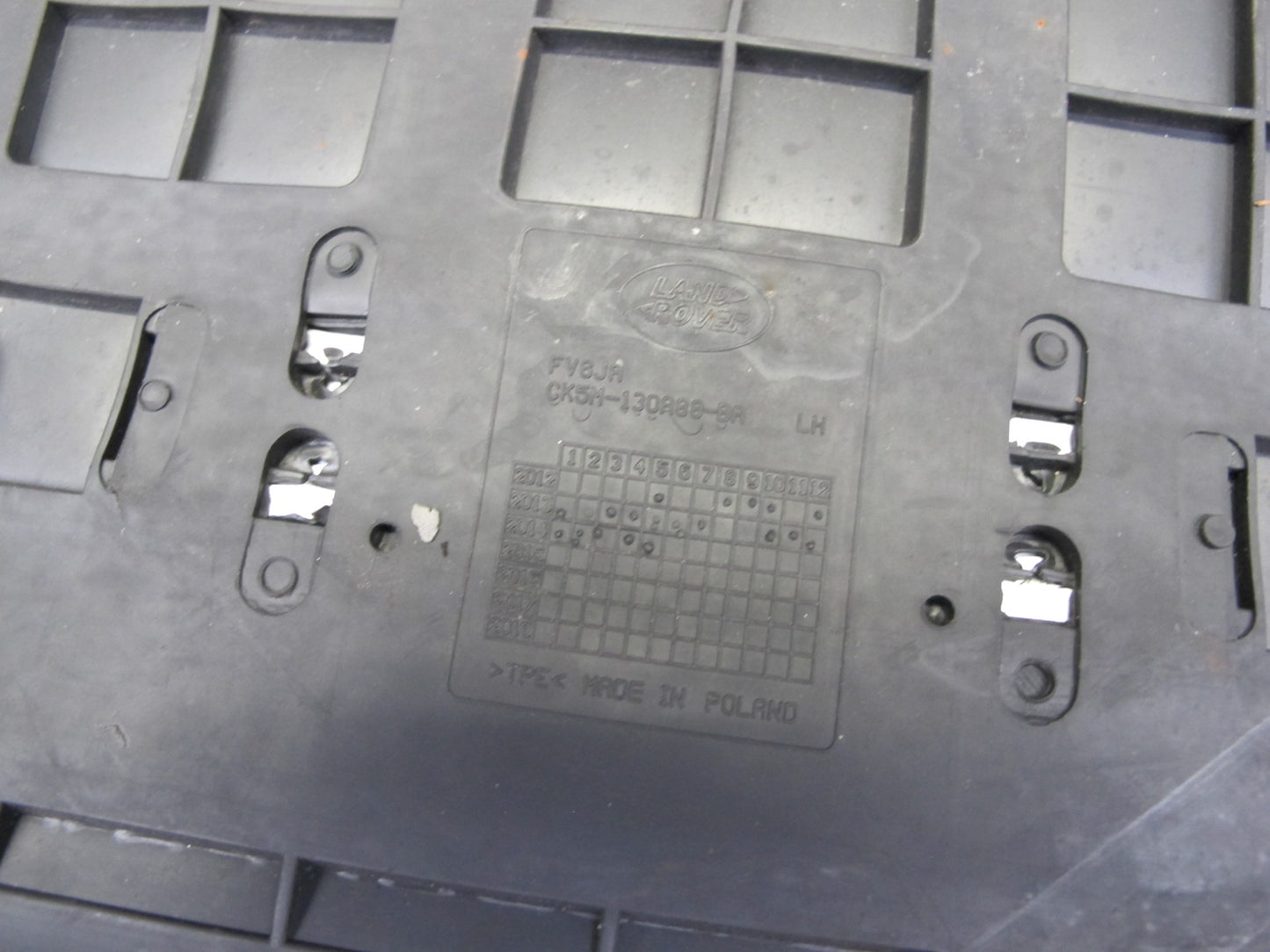 2013-2017 Range Rover L405 Front & Rear Rubber ALL Weather Rubber Floor MAT Set