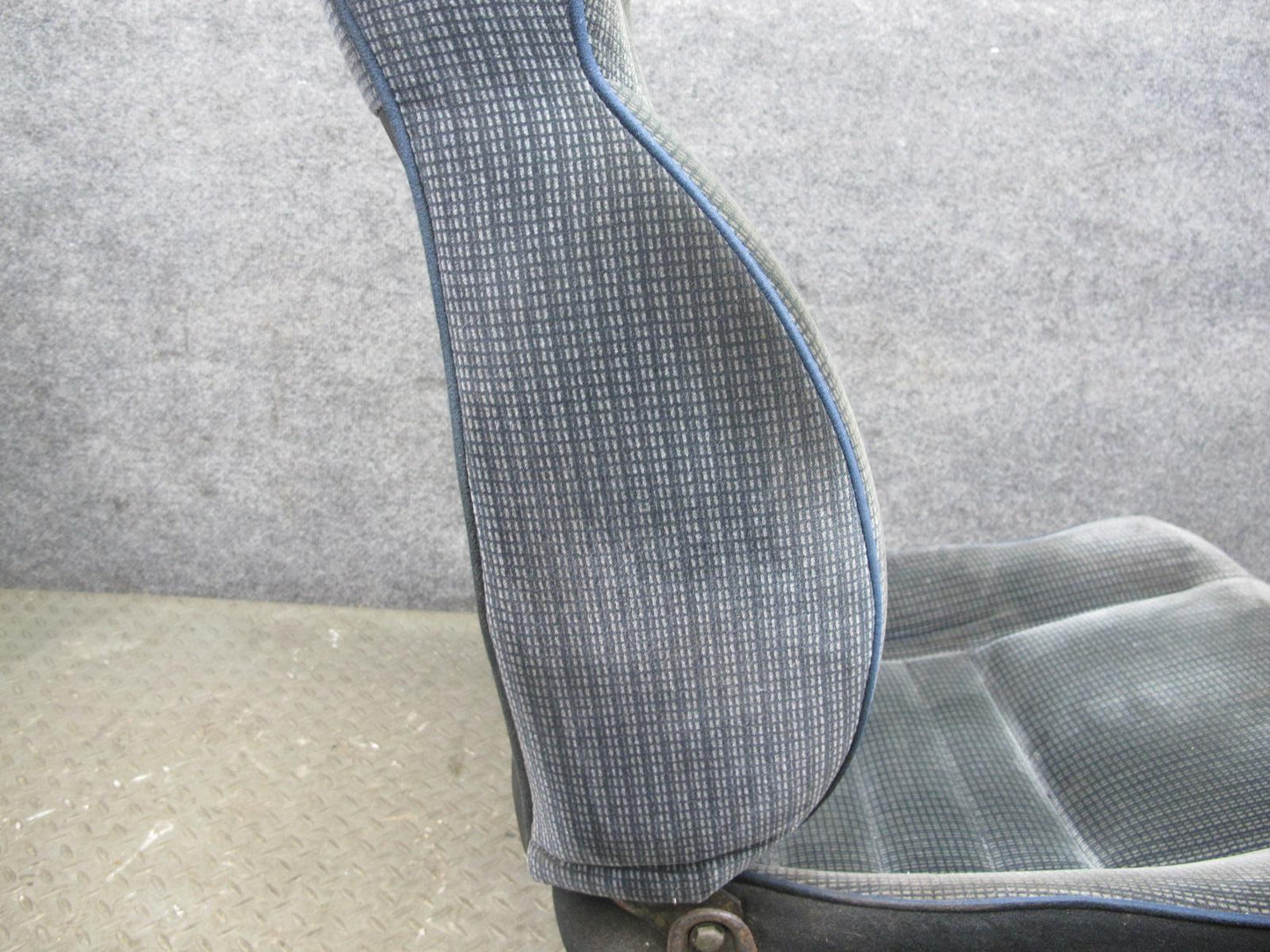 85-89 Toyota MR2 Set of 2 Front Left & Right Velour Seat Blue OEM