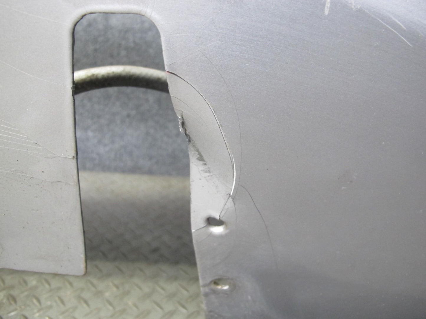 2004-2008 Cadillac XLR Front Bumper Cover Assembly Silver