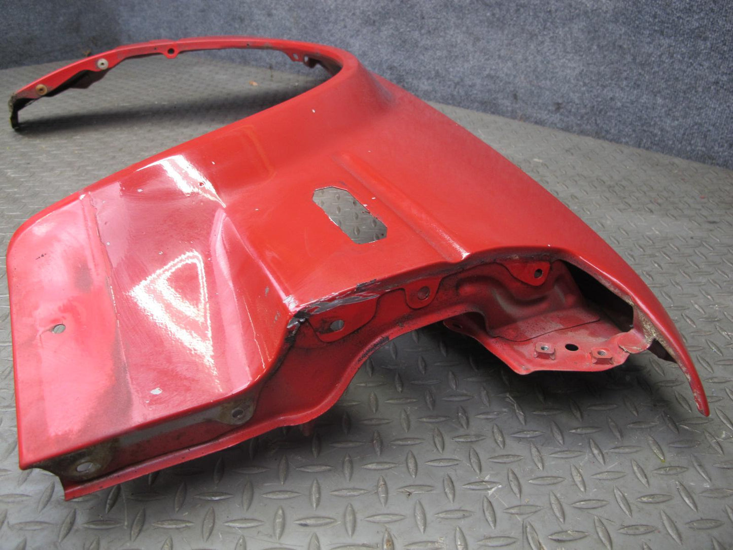 85-89 Toyota MR2 AW15 Front Right Fender Shell Panel Cover RED OEM