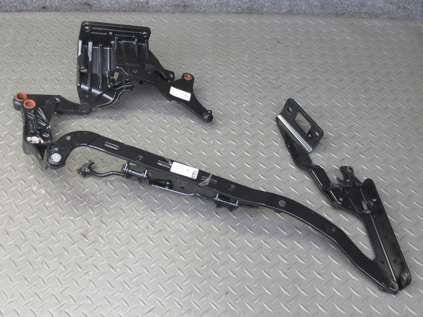 2004-2009 Cadillac XLR Front Left & Right Side Convertible TOP Hinge Bracket Set