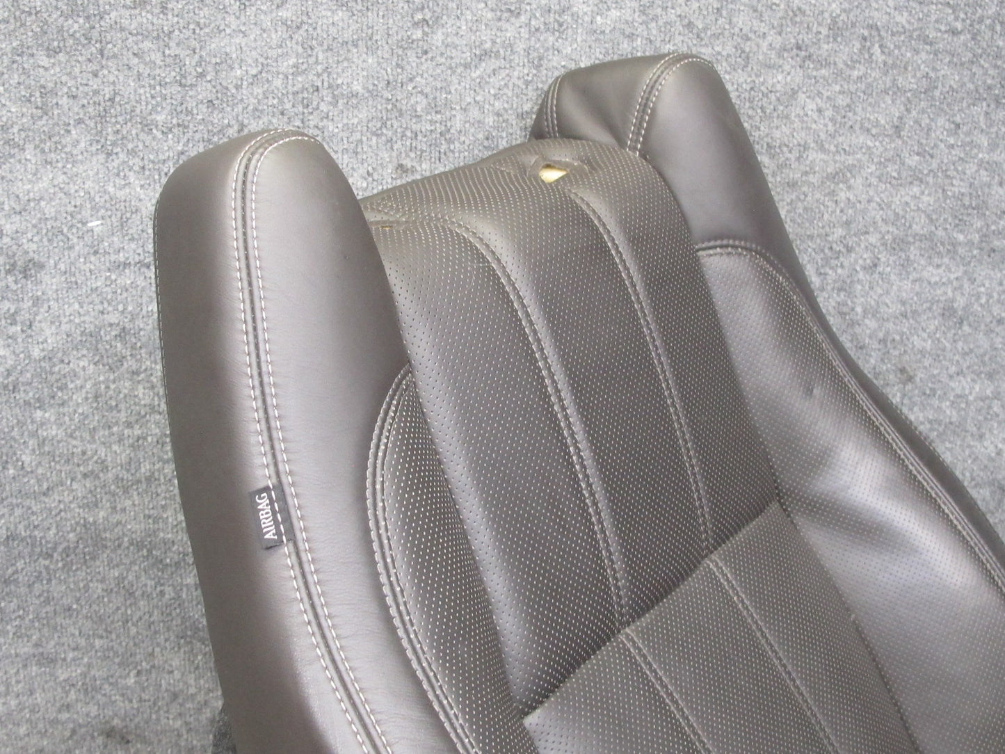 2013-2017 Land Range Rover L405 Front Right Seat Upper Leather Cushion Espresso
