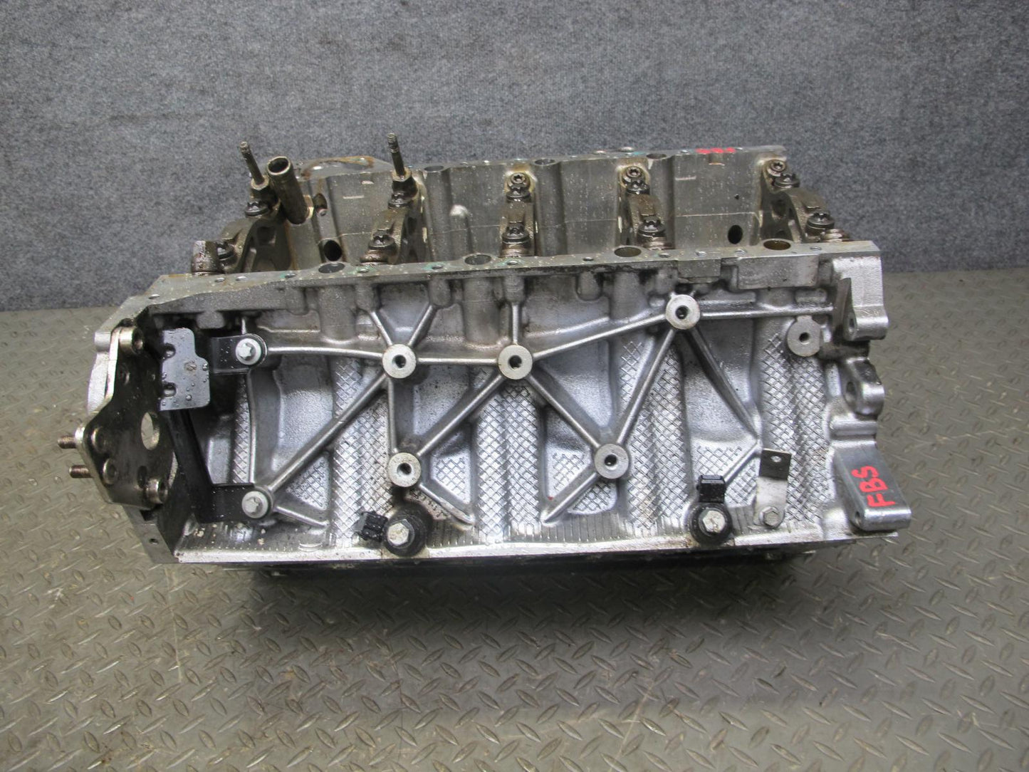 11-12 BMW F07 F10 F12 F13 4.4L N63 Engine Motor Cylinder Block 153k Miles OEM