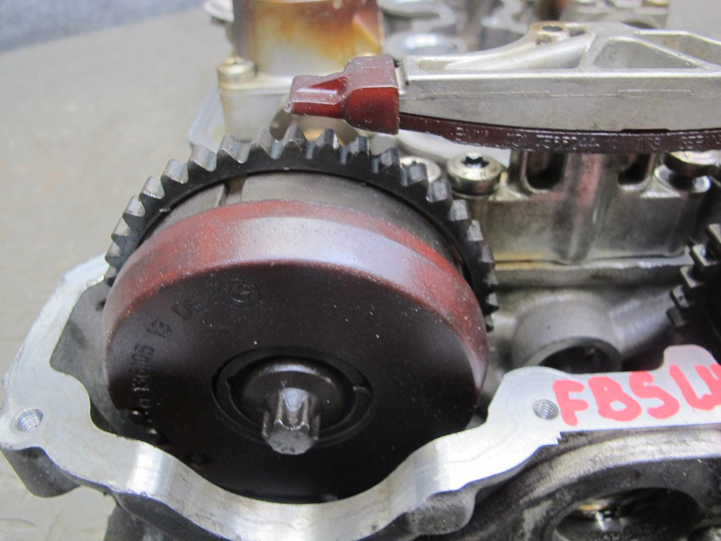12-14 BMW F12 F13 4.4L N63 Engine Motor Left Cylinder Head w Camshafts 153k OEM
