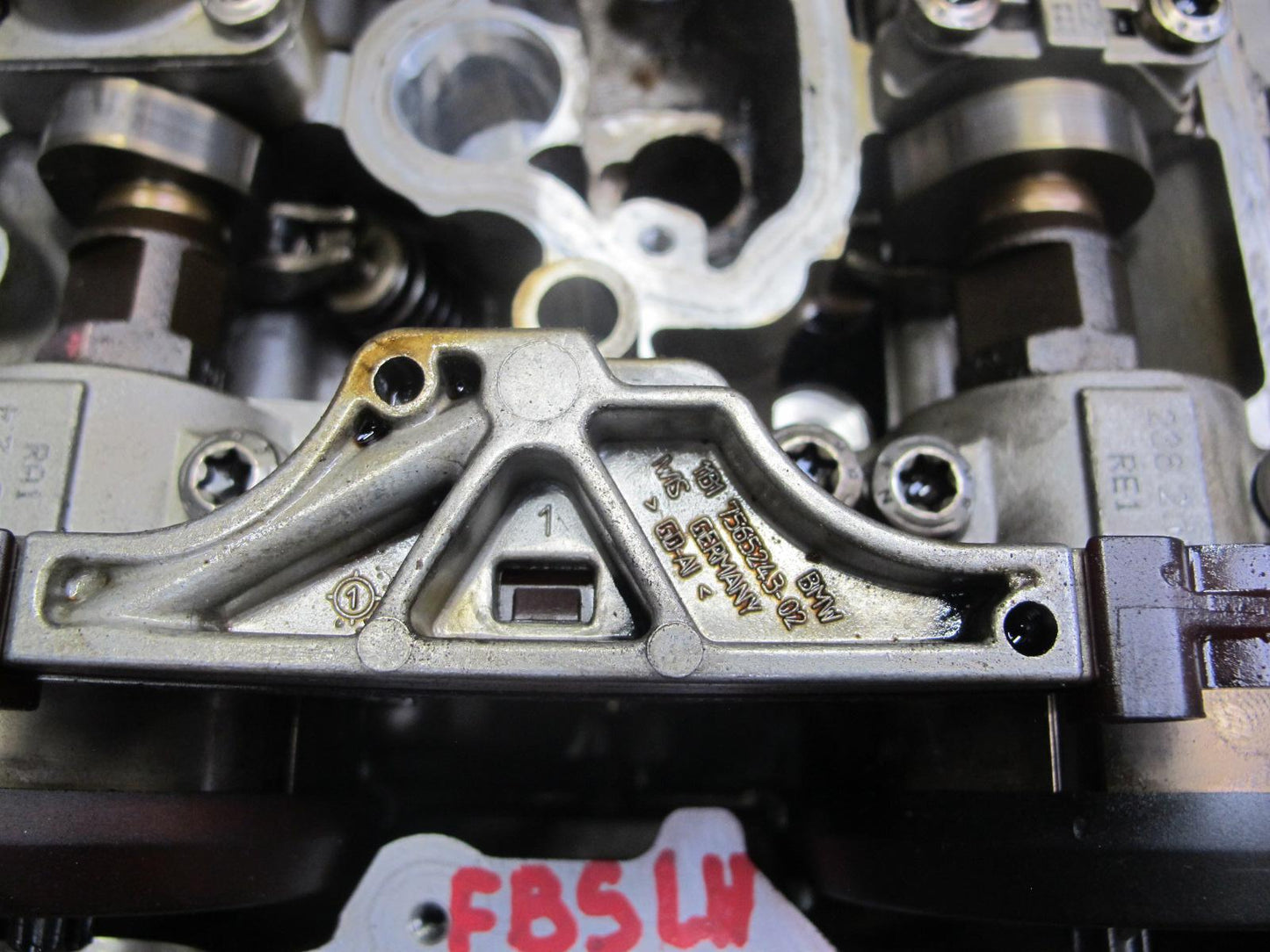 12-14 BMW F12 F13 4.4L N63 Engine Motor Left Cylinder Head w Camshafts 153k OEM