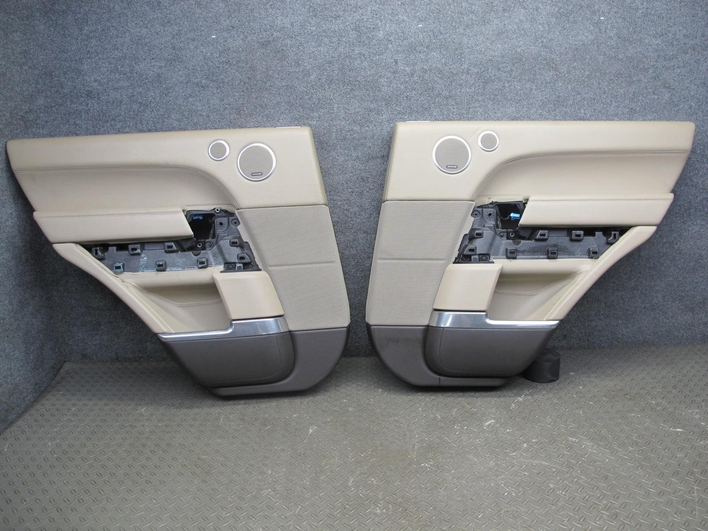 2013-2017 Land Range Rover L405 Rear Left & Right Door Interior Trim Panel Set