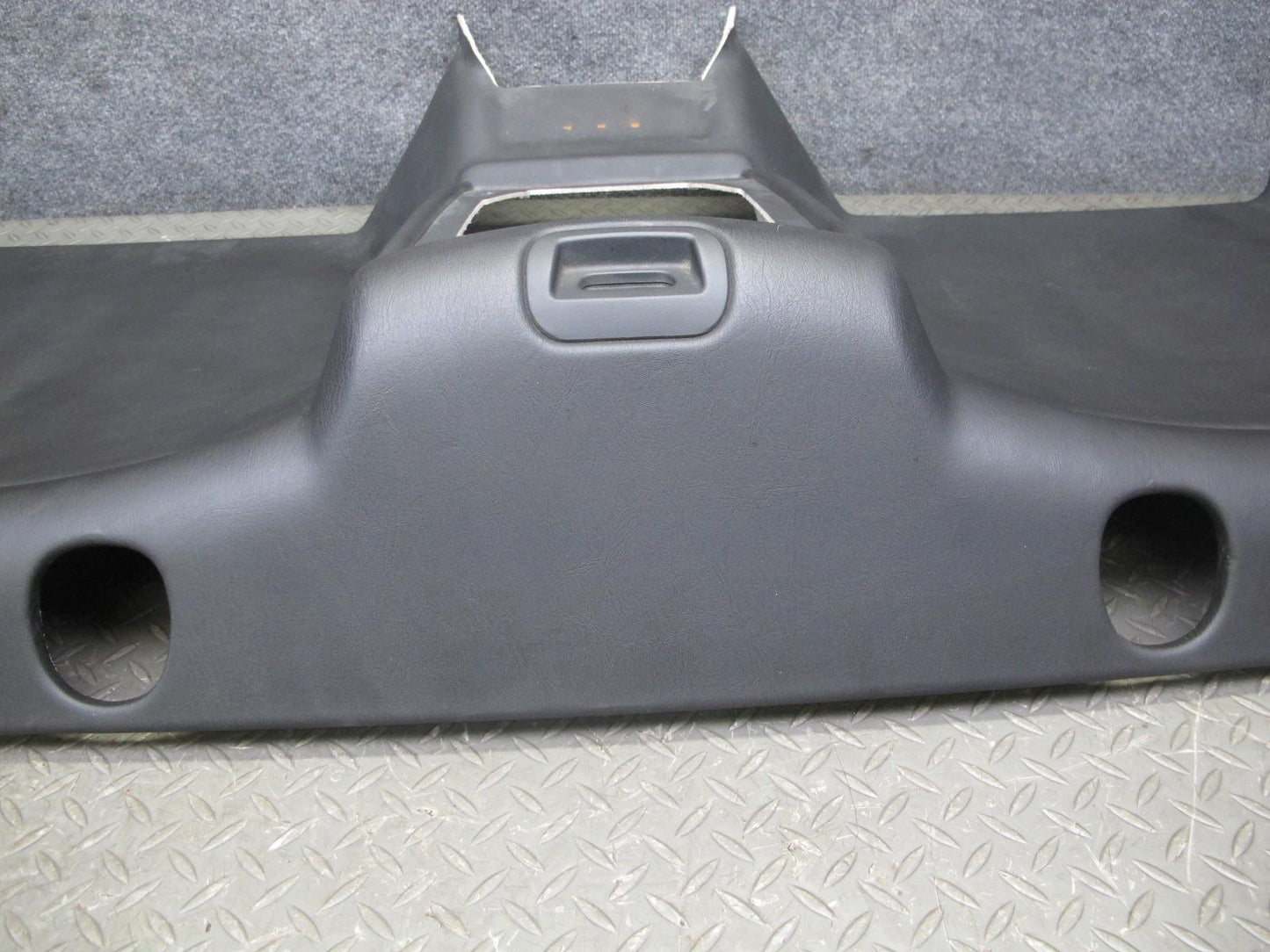 2004-2008 Cadillac XLR Rear Back Window Seat Panel Waterfall Trim Black