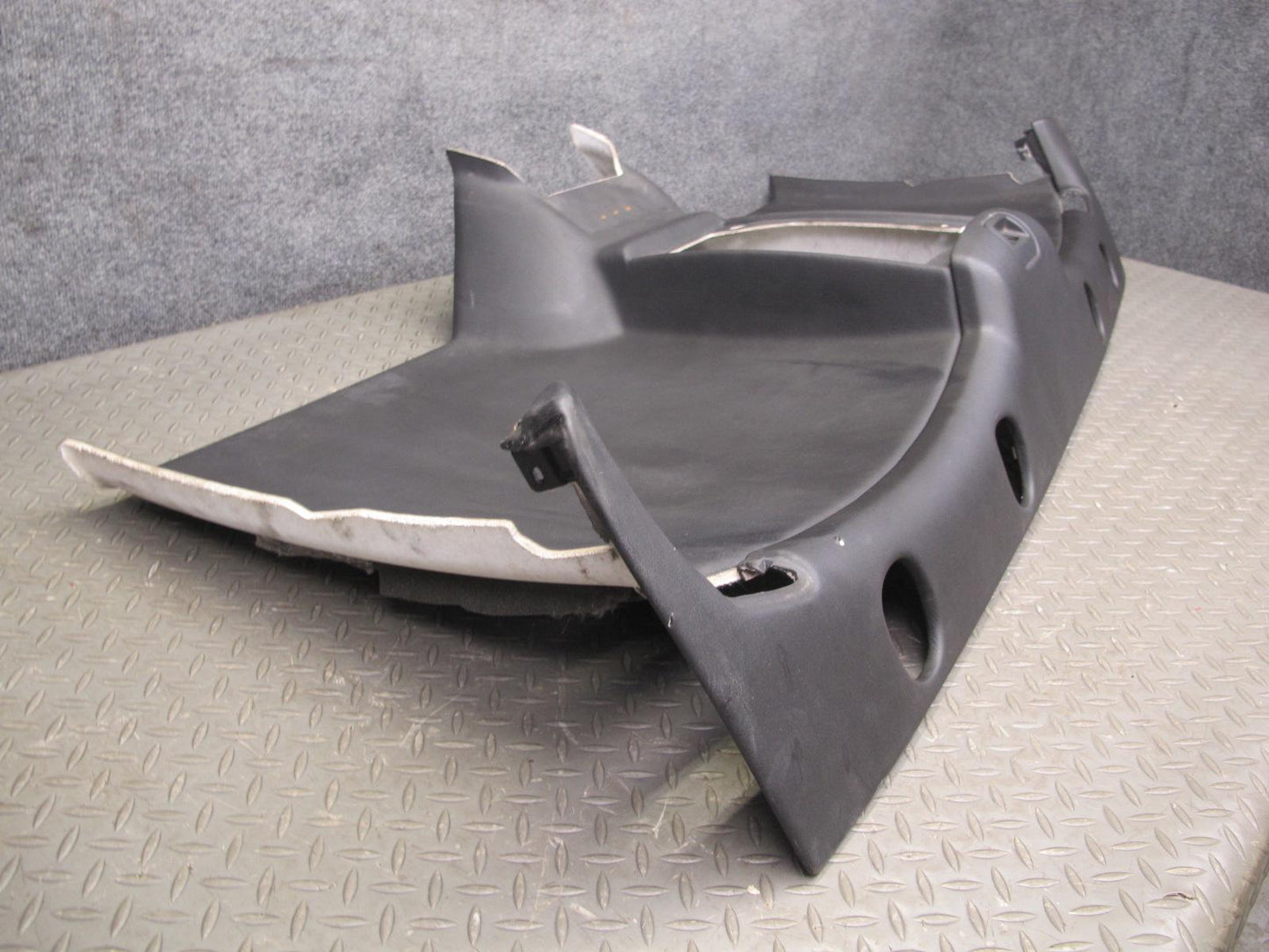 2004-2008 Cadillac XLR Rear Back Window Seat Panel Waterfall Trim Black