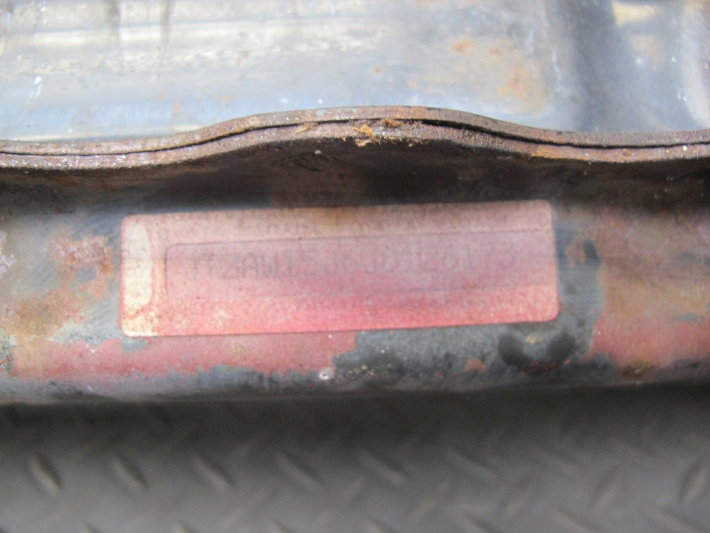 85-89 Toyota MR2 AW15 Rear Bumper Reinforcement Impact Crash Bar OEM