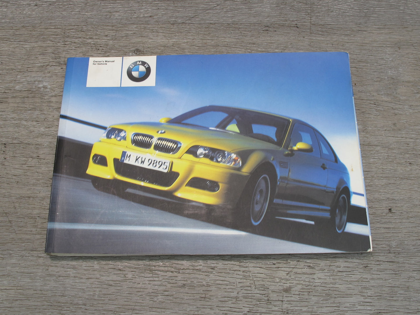 2004 BMW E46 M3 User Operator Owner Guide Manual Book Case Set