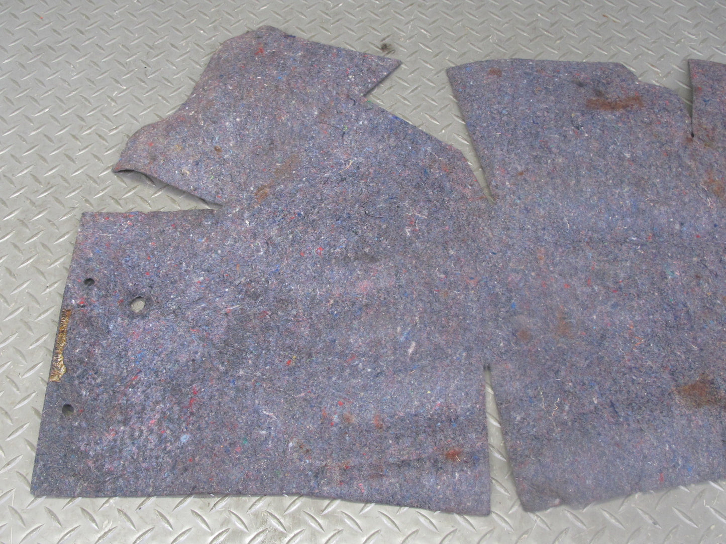 87-89 Toyota MR2 AW15 Front Trunk Frunk Spare Tire Leather Liner Cover Set OEM