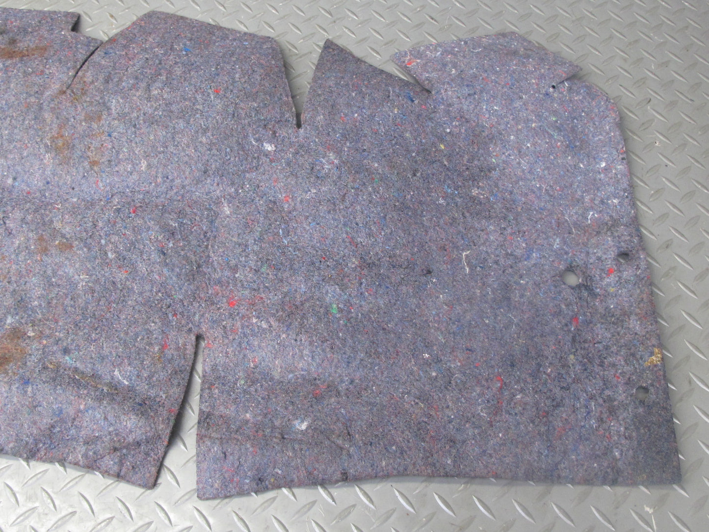 87-89 Toyota MR2 AW15 Front Trunk Frunk Spare Tire Leather Liner Cover Set OEM