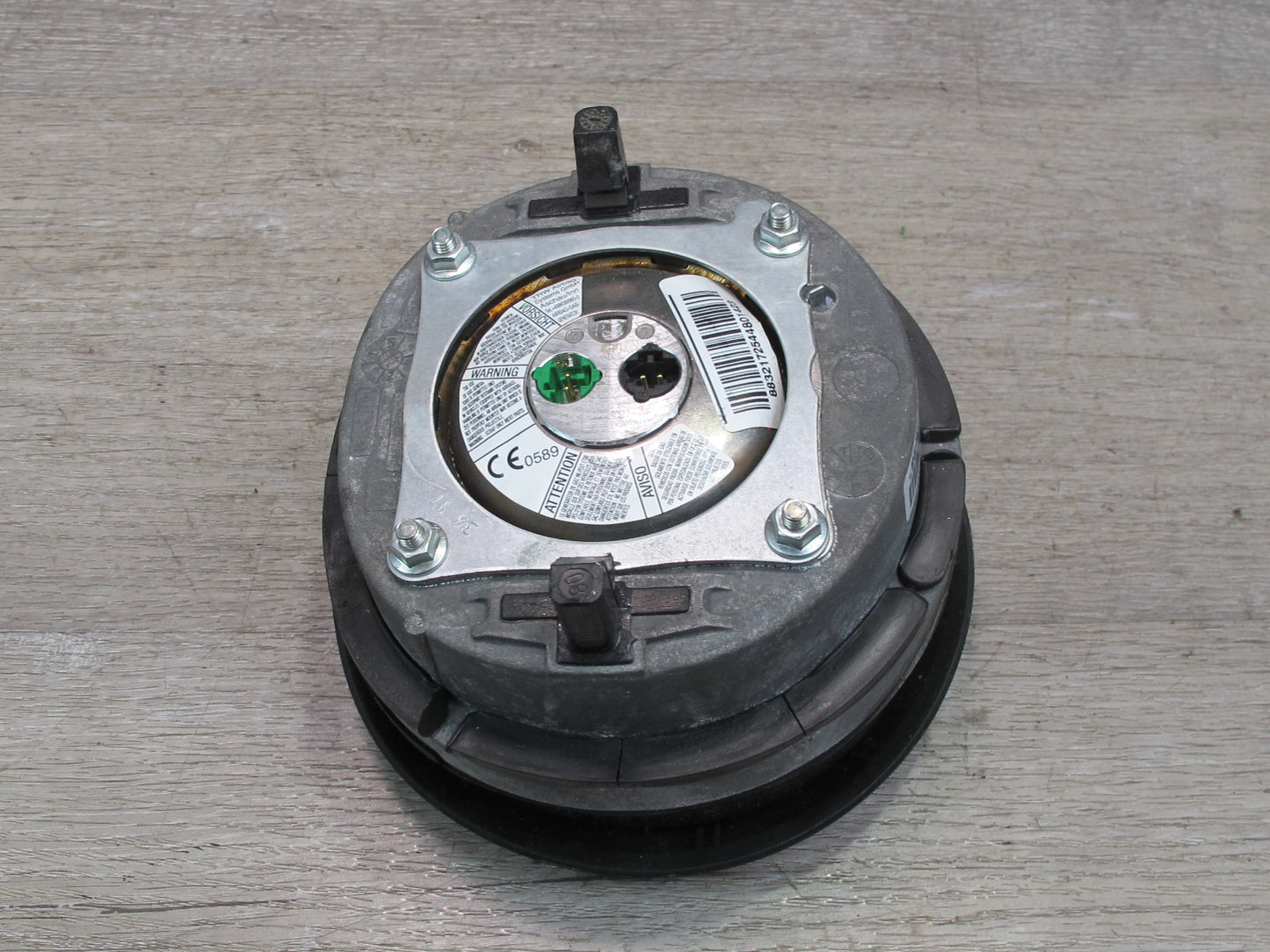01-06 BMW E46 3-SERIES M3 FRONT LEFT DRIVER SIDE SPORT STEERING WHEEL SRS AIRBAG OEM