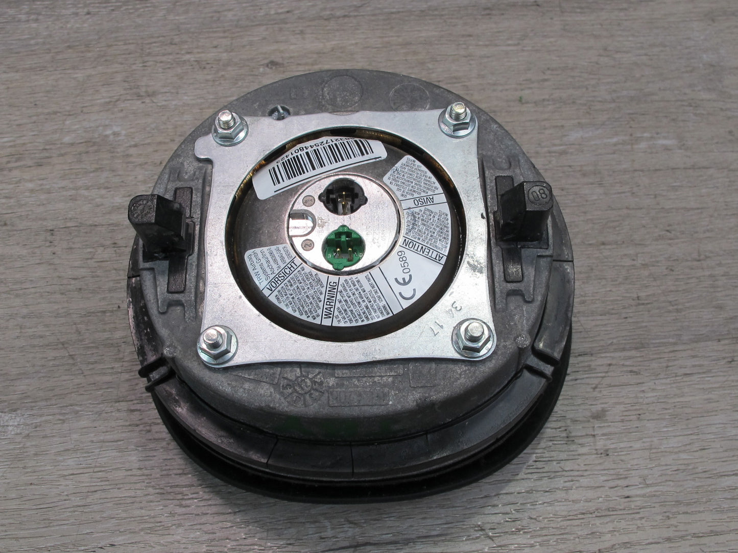 01-06 BMW E46 3-SERIES M3 FRONT LEFT DRIVER SIDE SPORT STEERING WHEEL SRS AIRBAG OEM