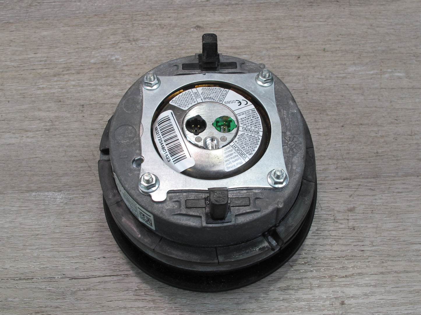 01-06 BMW E46 3-SERIES M3 FRONT LEFT DRIVER SIDE SPORT STEERING WHEEL SRS AIRBAG OEM