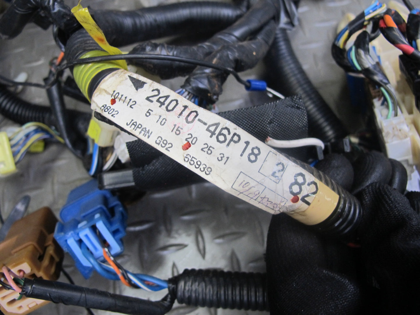 92-93 Nissan Z32 300ZX VG30DE NON Turbo M/T Engine Bay Wire Wiring Harness OEM