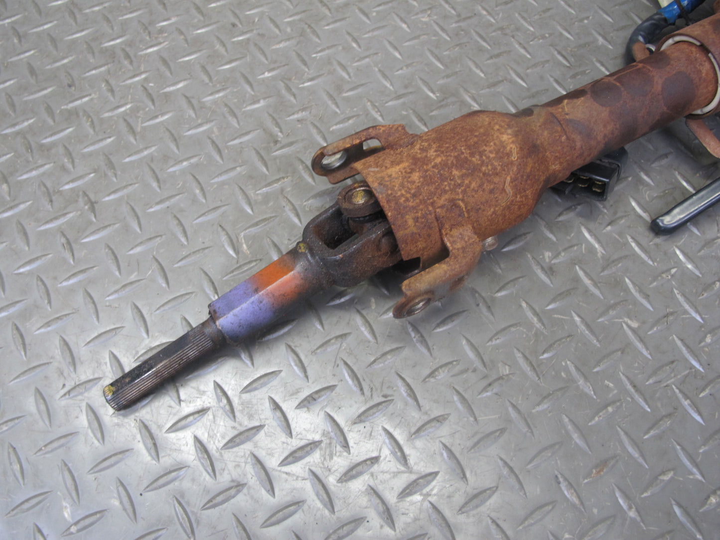 85-89 Toyota MR2 AW15 Steering Column W/ Tilt Switch & Ignition Assembly OEM