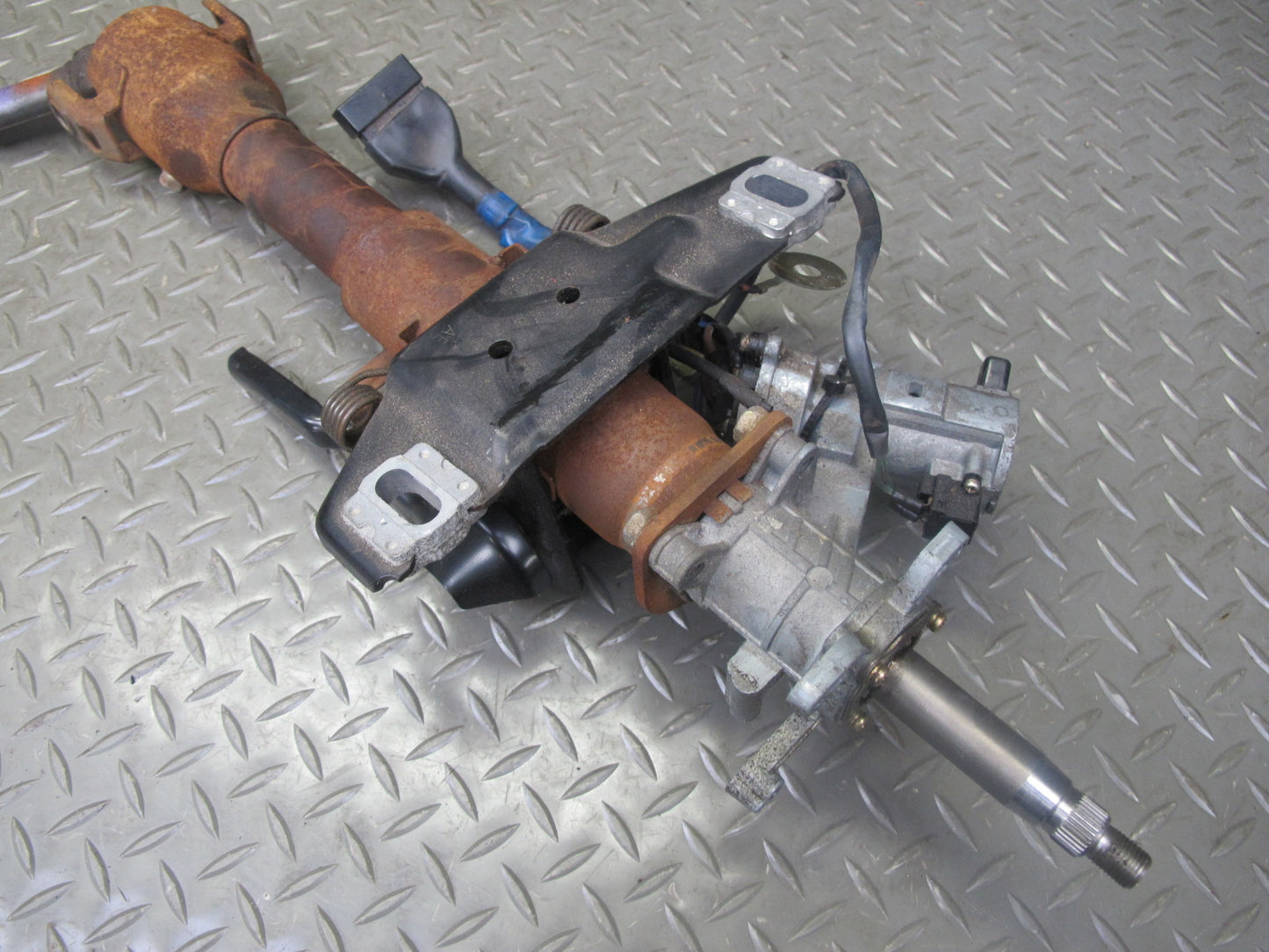 85-89 Toyota MR2 AW15 Steering Column W/ Tilt Switch & Ignition Assembly OEM