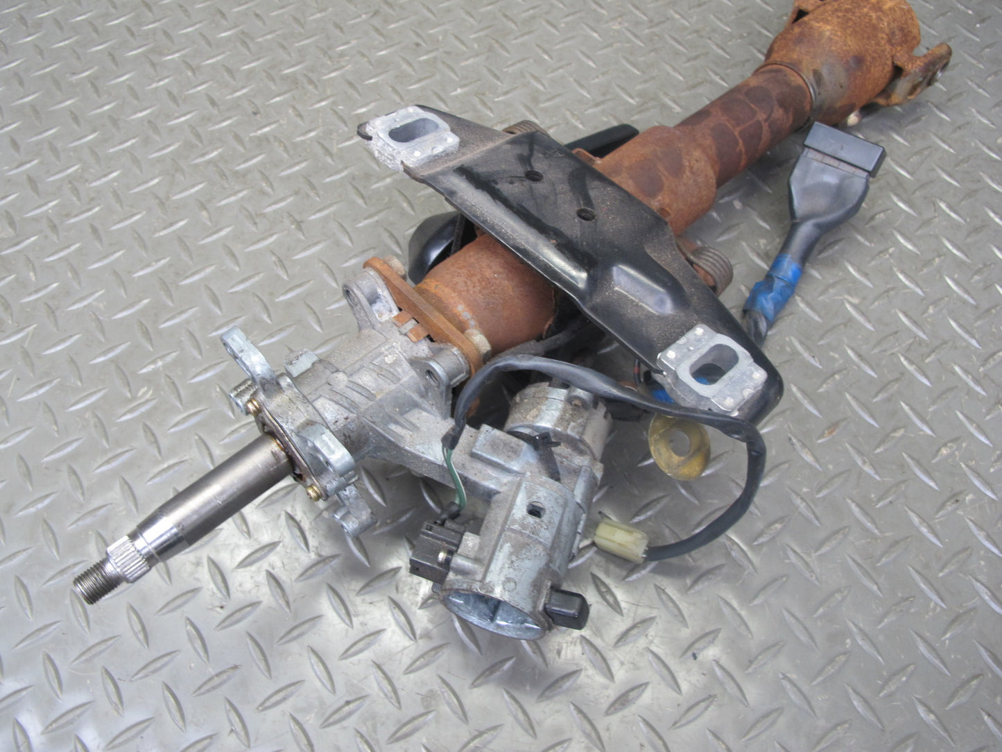 85-89 Toyota MR2 AW15 Steering Column W/ Tilt Switch & Ignition Assembly OEM