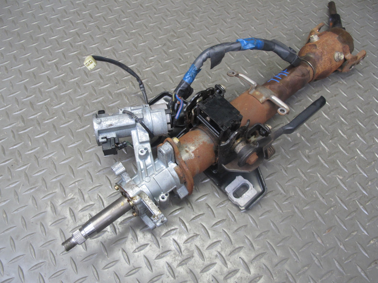 85-89 Toyota MR2 AW15 Steering Column W/ Tilt Switch & Ignition Assembly OEM