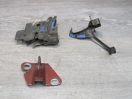 98-02 Chevrolet Camaro Front Hood Lock Latch Striker Catch Handle Set OEM