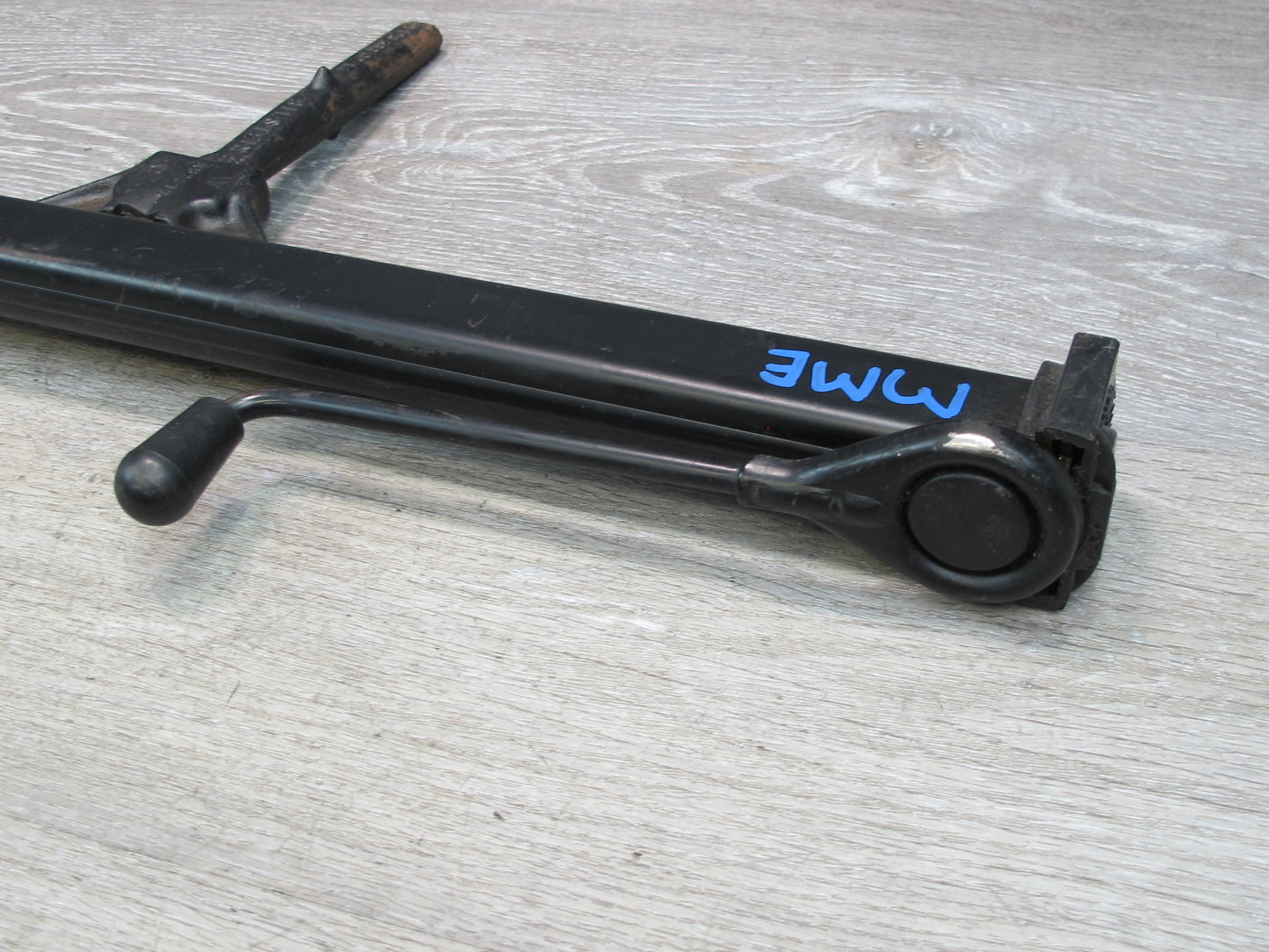 75-85 Mercedes W123 Emergency Spare Tire Lift Jack Tool 1235830215 OEM
