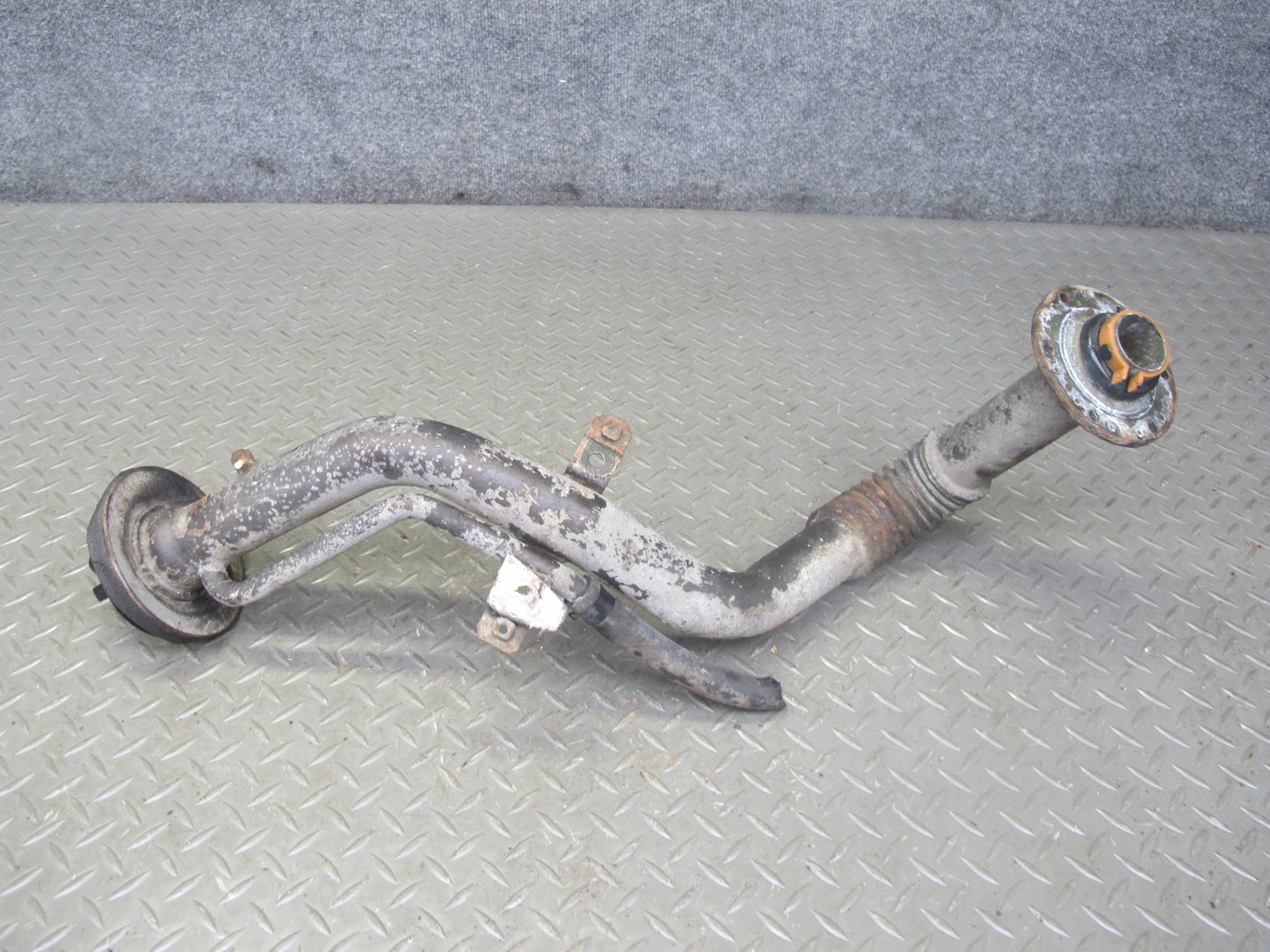 90-96 Nissan Z32 300ZX 2+0 Fuel Tank Filler Neck Pipe w Cap OEM