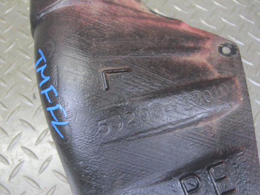 85-89 Toyota MR2 Left Right Radiator Headlight Fender Liner Shield Cover Set OEM