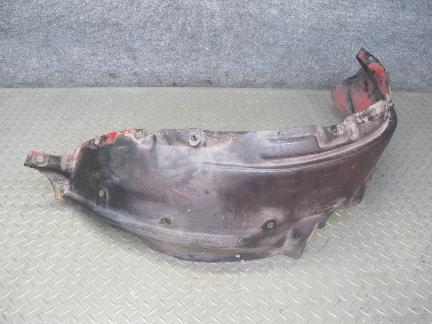 85-89 Toyota MR2 Left Right Radiator Headlight Fender Liner Shield Cover Set OEM