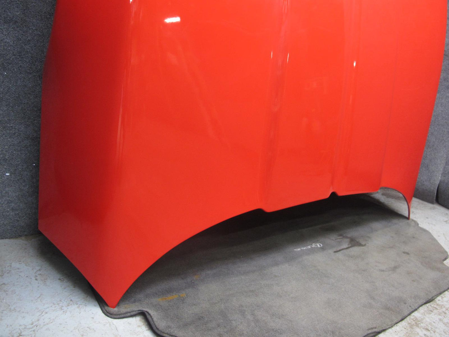 85-96 Chevrolet Corvette C4 Front Hood Bonnet Shell Panel Cover Torch RED OEM