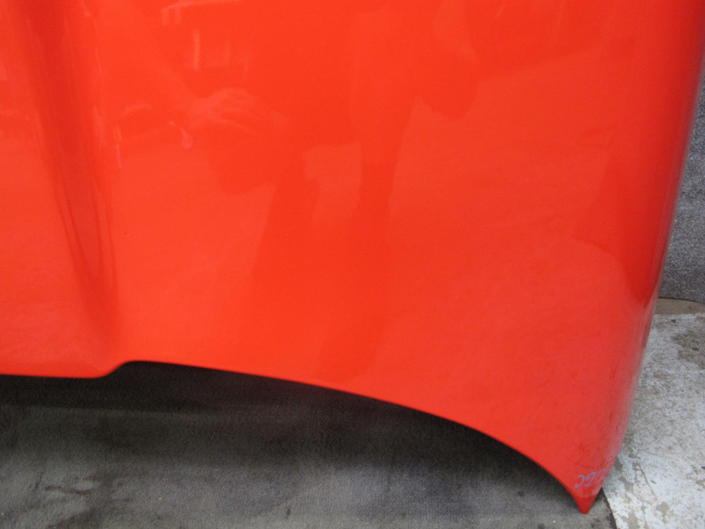 85-96 Chevrolet Corvette C4 Front Hood Bonnet Shell Panel Cover Torch RED OEM