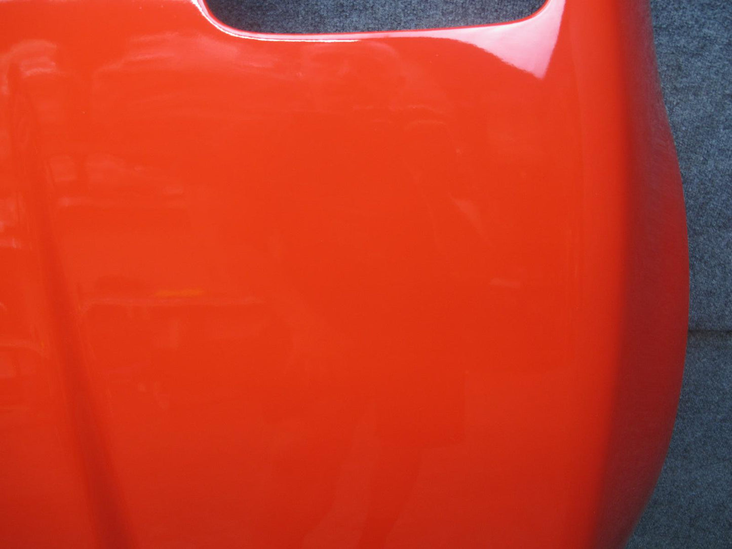 85-96 Chevrolet Corvette C4 Front Hood Bonnet Shell Panel Cover Torch RED OEM