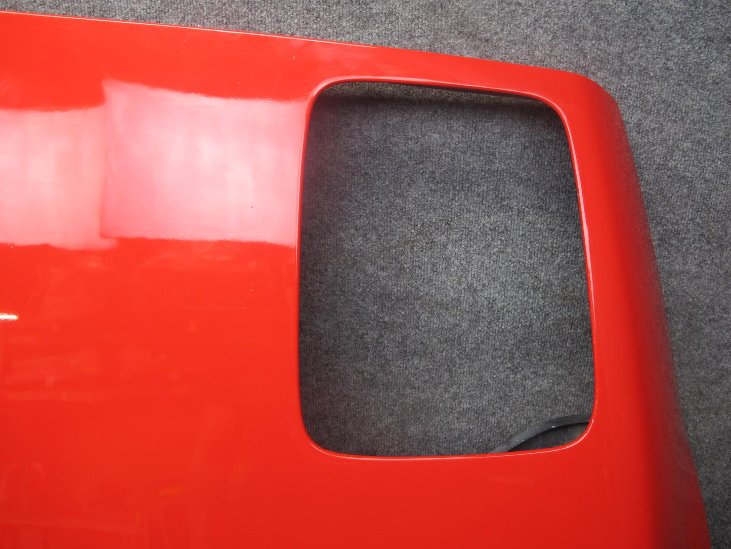 85-96 Chevrolet Corvette C4 Front Hood Bonnet Shell Panel Cover Torch RED OEM