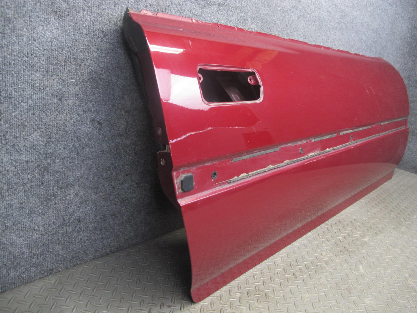86-92 Toyota Supra MK3 NA Right Passenger Door Shell Panel RED OEM