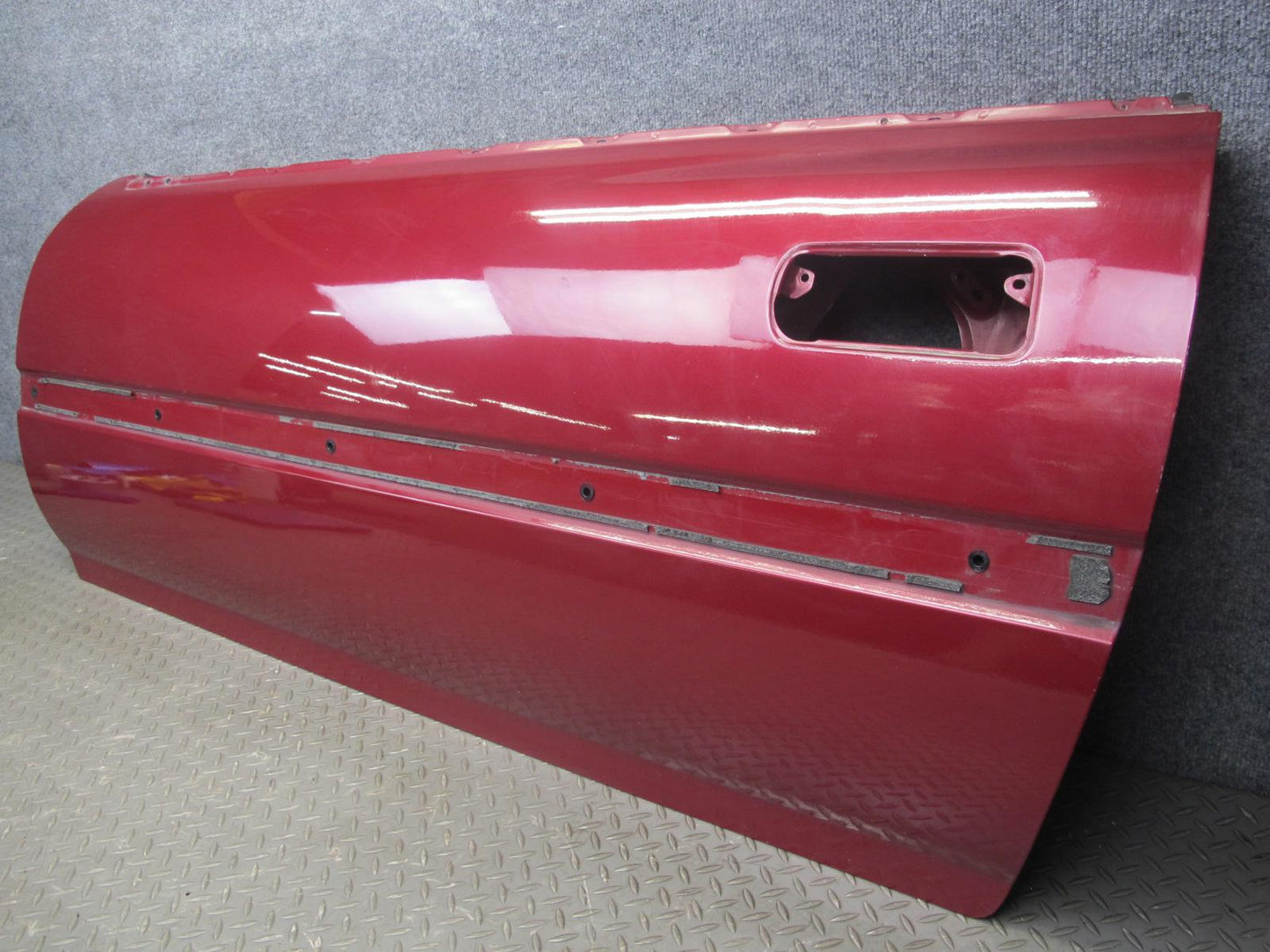 86-92 Toyota Supra MK3 NA Left Driver Door Shell Panel RED OEM
