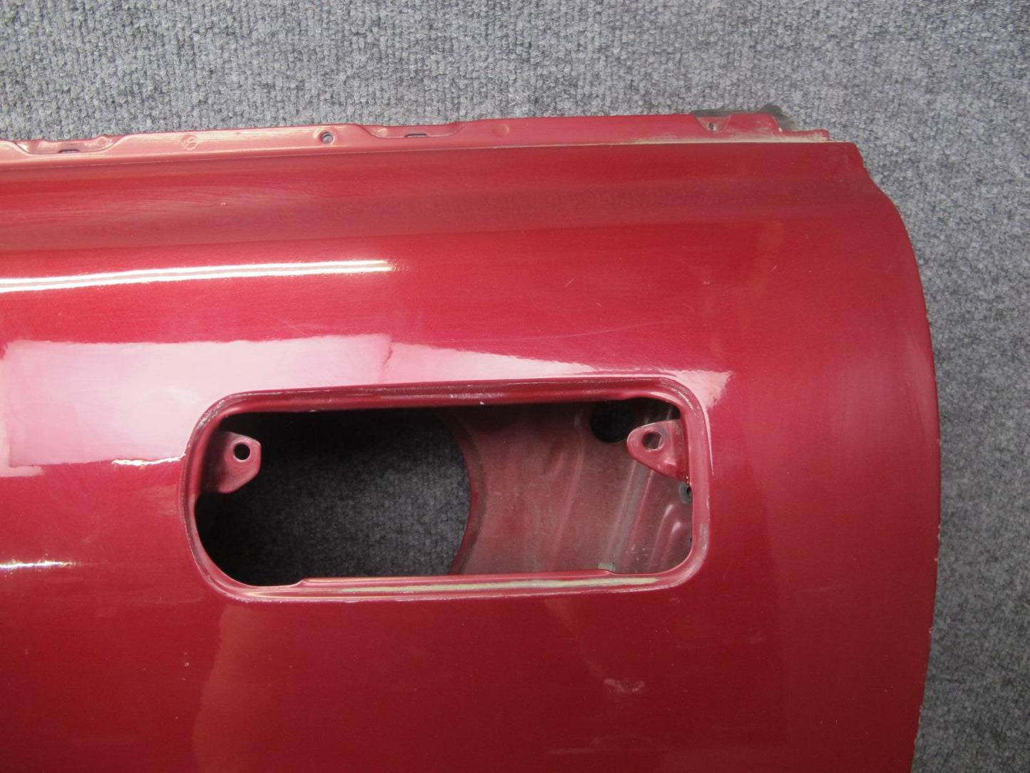86-92 Toyota Supra MK3 NA Left Driver Door Shell Panel RED OEM
