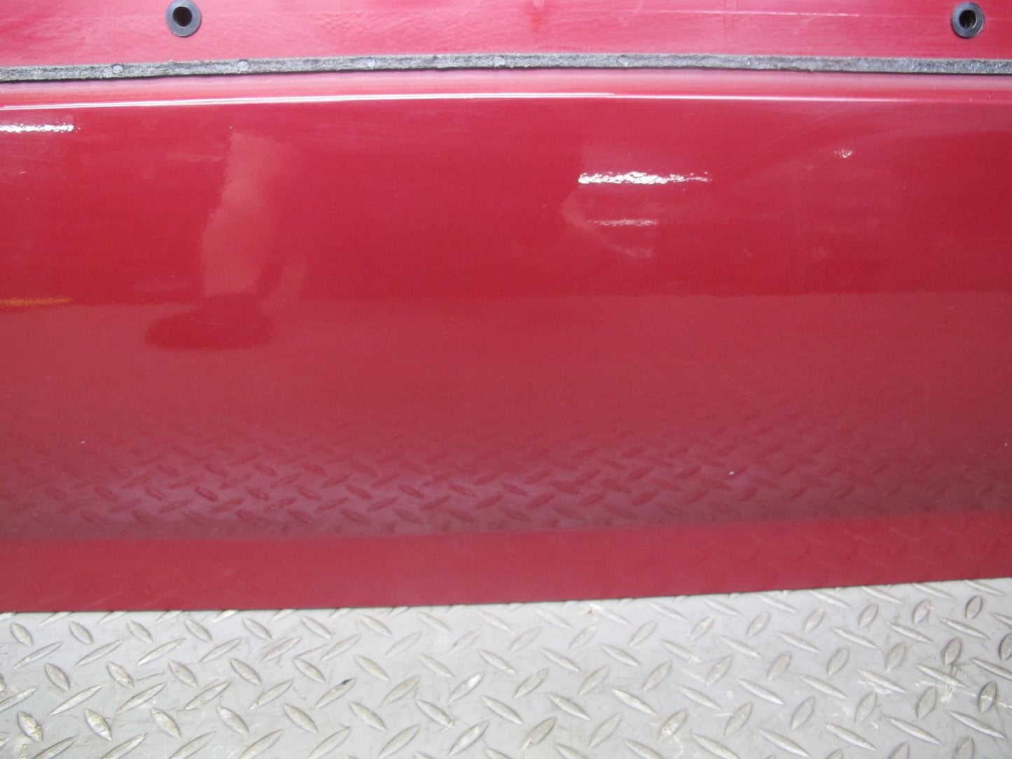 86-92 Toyota Supra MK3 NA Left Driver Door Shell Panel RED OEM
