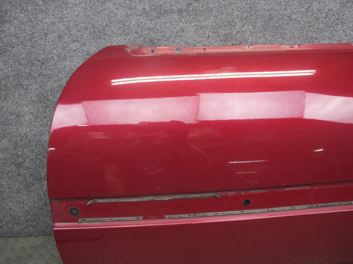 86-92 Toyota Supra MK3 NA Left Driver Door Shell Panel RED OEM