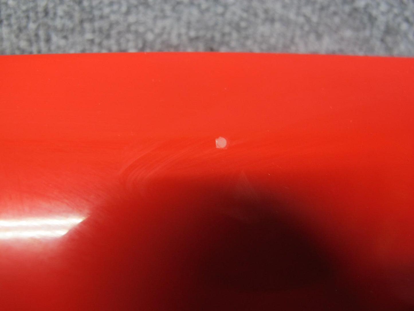 84-94 Chevrolet Corvette C4 Left Driver Door Shell Panel RED w Molding OEM