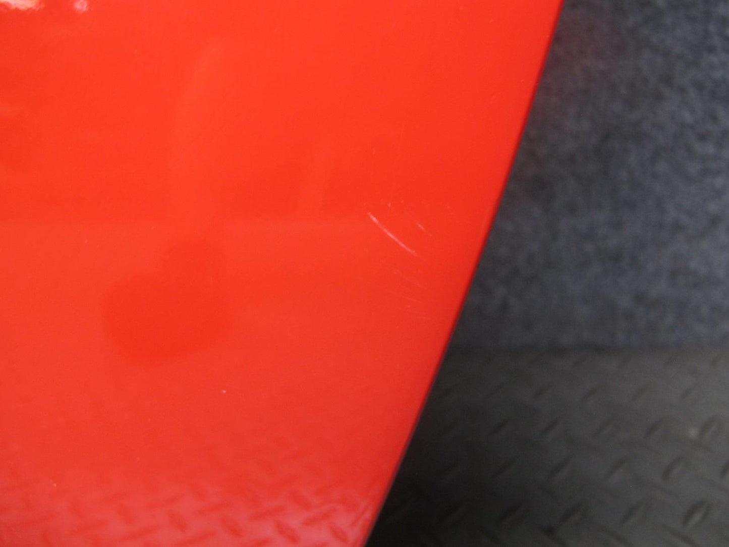 84-94 Chevrolet Corvette C4 Left Driver Door Shell Panel RED w Molding OEM
