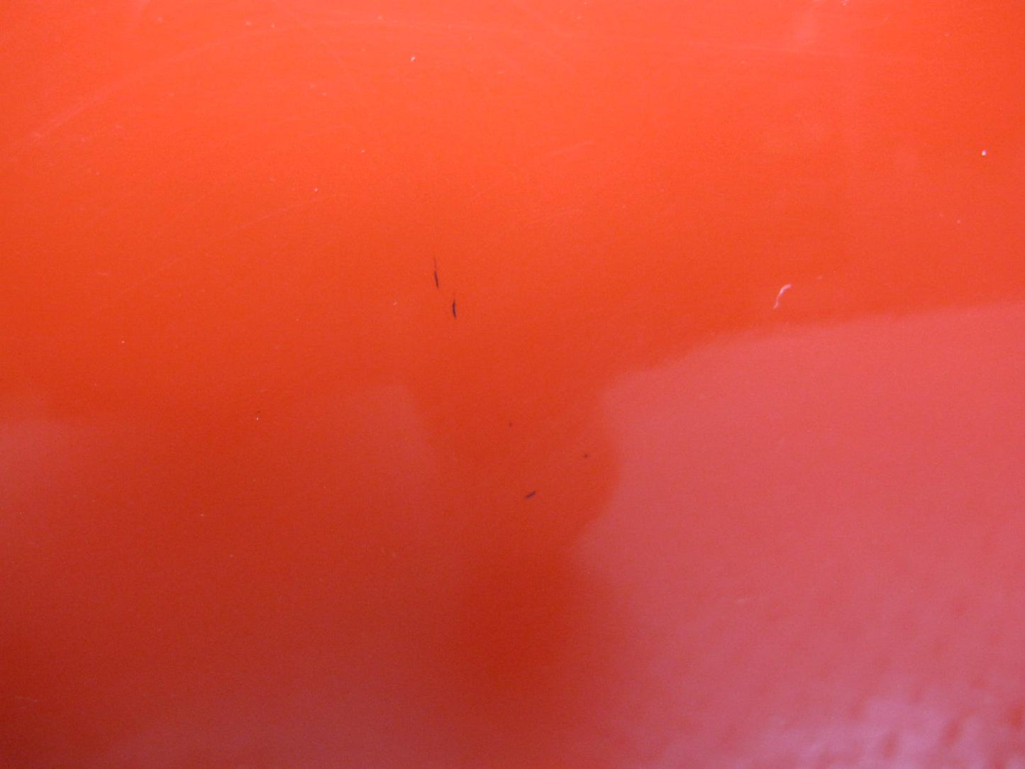 84-94 Chevrolet Corvette C4 Left Driver Door Shell Panel RED w Molding OEM