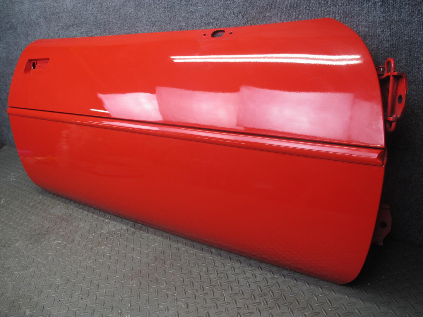 84-94 Chevrolet Corvette C4 Right Passenger Door Shell Panel RED w Molding OEM