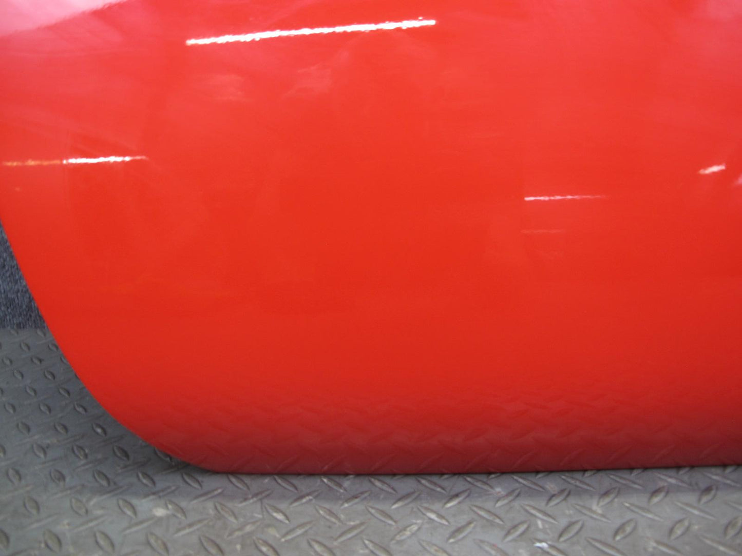 84-94 Chevrolet Corvette C4 Right Passenger Door Shell Panel RED w Molding OEM